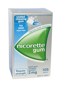 Nicorette 2mg x 3 packs (ea105pc)